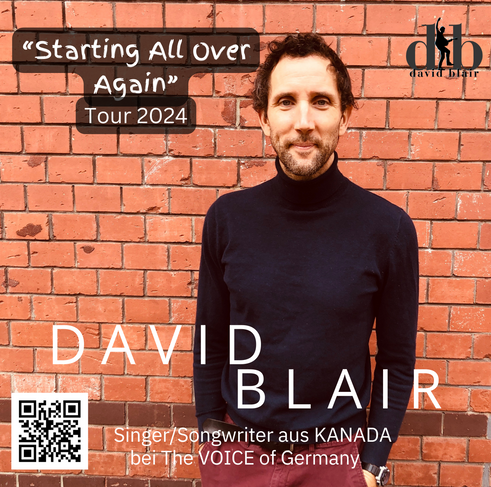David Blair - Starting All Over Again Tour 2024