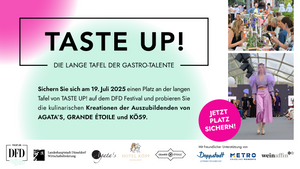 Taste Up!  - Die lange Tafel der Gastro-Talente