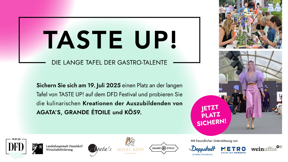 Taste Up!  - Die lange Tafel der Gastro-Talente