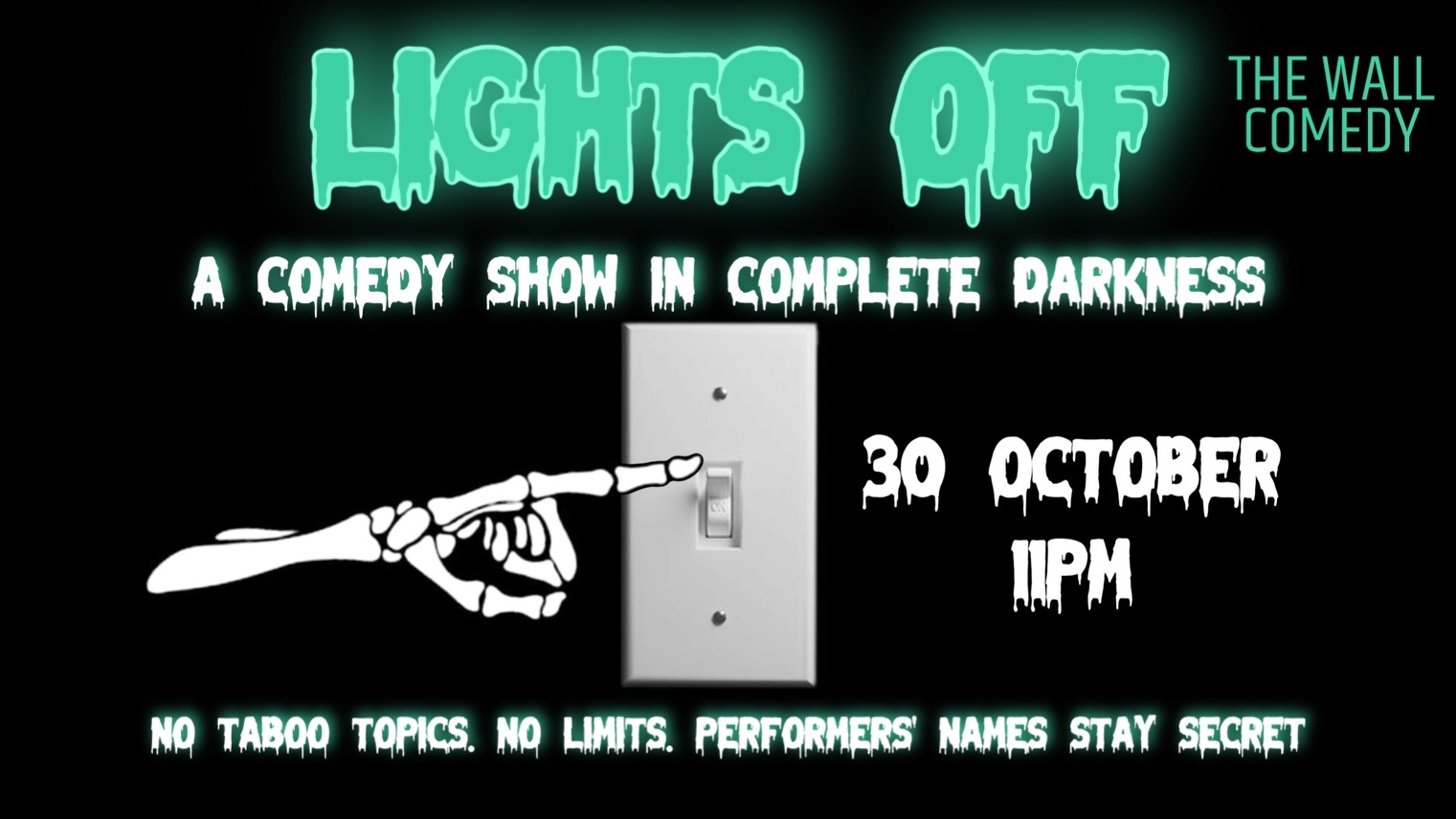 Lights Off — A Comedy Experience in Complete Darkness