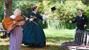 Modesalon mit Musik & Literatur! Krisen, Kerls und Krinolinen... Wie haben die Frauen das damals eigentlich geschafft?