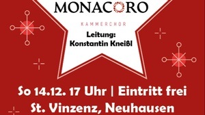 A cappella Chormusik zur Weihnachtszeit