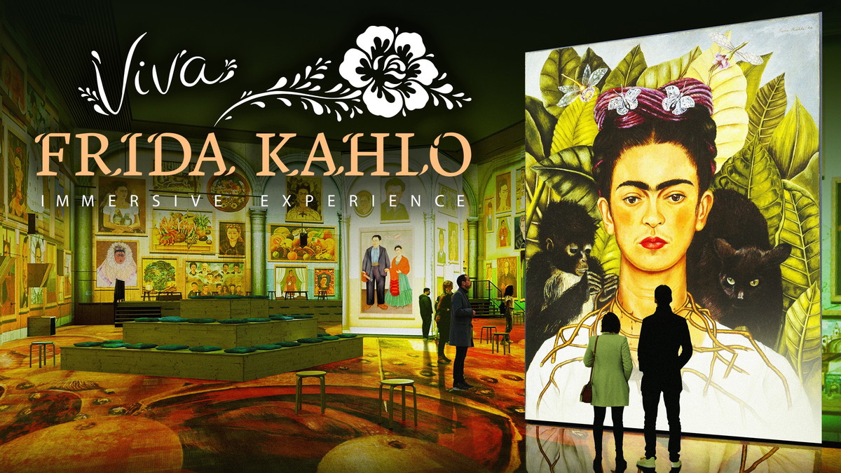 Titelbild der Veranstaltung VIVA FRIDA KAHLO - Immersive Experience