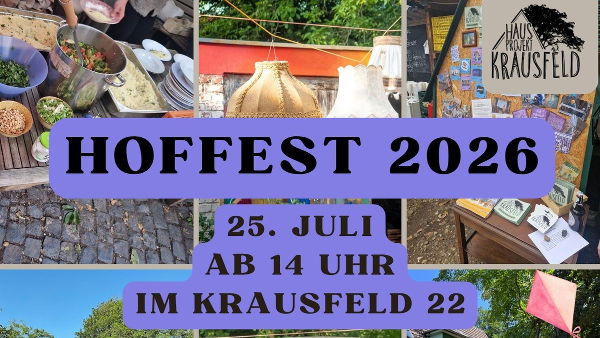Titelbild der Veranstaltung Hoffest 2026