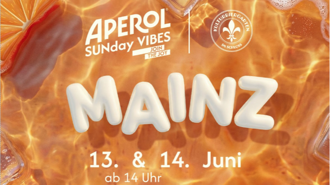 APEROL SUNday VIBES // Sonntag, 14. Juni 2026
