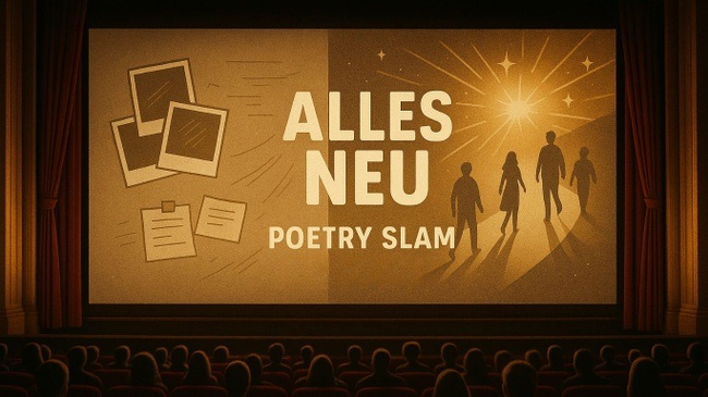 Poetry Slam im Metropolis Kino Bochum – "Alles neu!"-Edition