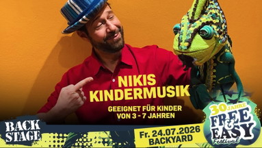 NIKI'S KINDERMUSIK | FREE & EASY FESTIVAL 2026