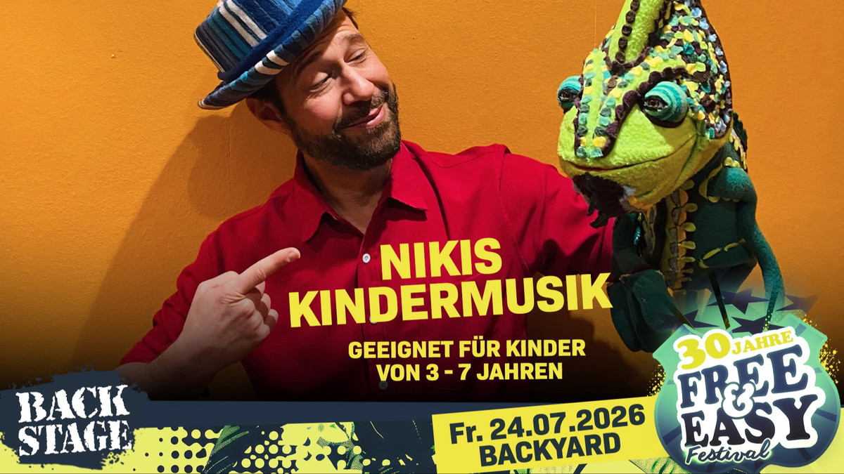 NIKI'S KINDERMUSIK | FREE & EASY FESTIVAL 2026