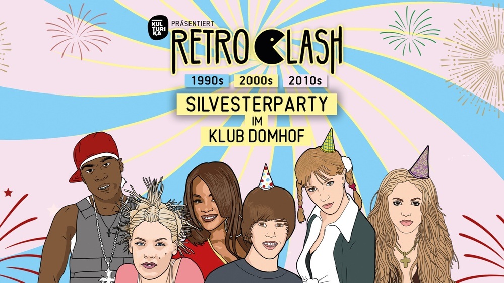 RETRO CLASH - 90s 2000s 2010s Student Night // Silvesterparty 31.12. Klub Domhof