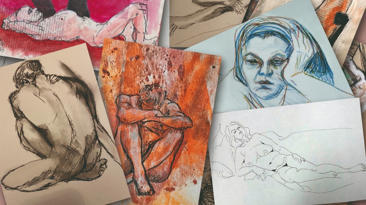 Kunst in Vielfalt - Aktzeichenkurs der Kunstklinik