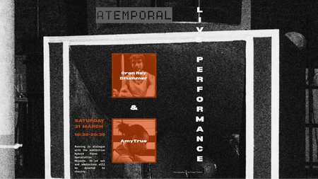 Atemporal presents: Oran Ray & AmyTrue-Live Performance