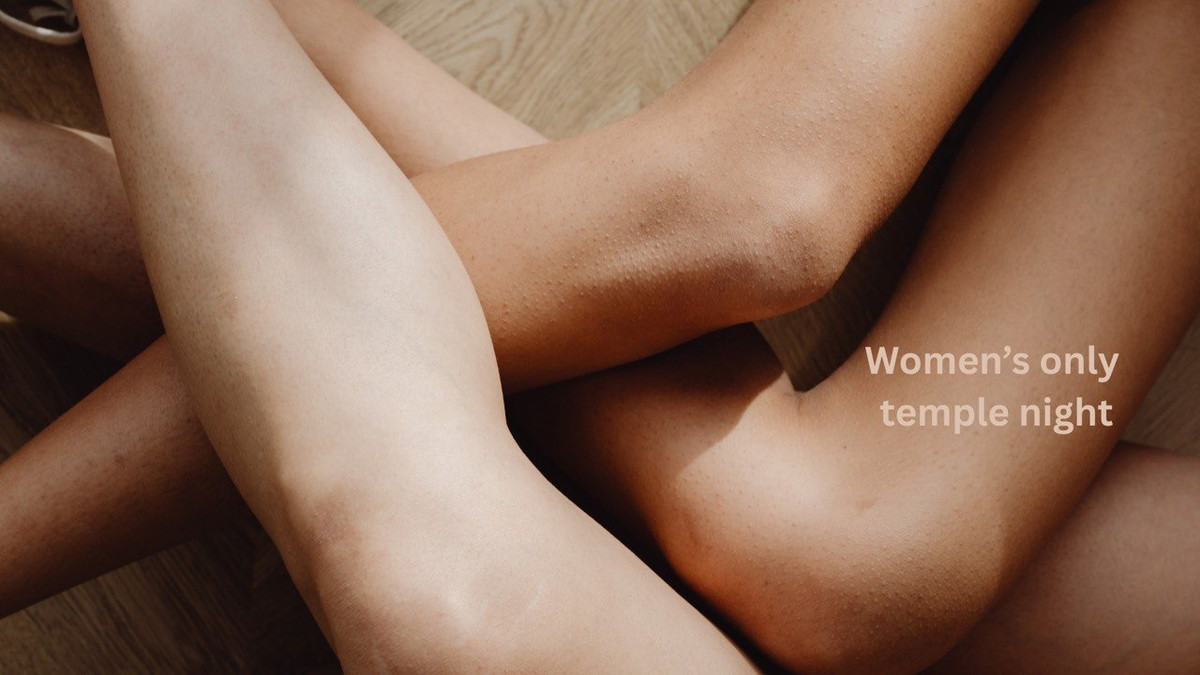 Titelbild der Veranstaltung Sensual Temple - Ein Abend für Sinnlichkeit, Berührung & Verbindung | Women Only