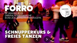 Forró Schnupperkurs und freies Tanzen