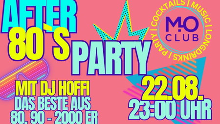 80´s After Party - Mo Club Augsburg