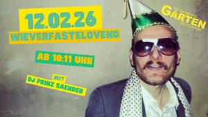 WIEVERFASTELOVEND mit Prinz Saender und den Turbojeck Ultras