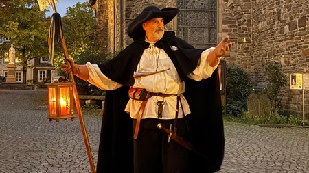 Historische Stadtführung mit dem Hattinger Stadtwächter