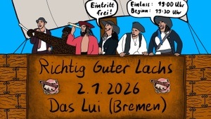 Richtig Guter Lachs entert das Lui Live • Nordischer Metal, Punk und jede Menge Beute!