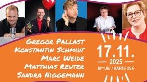 Lach mal was mit wünschdirwas - Benefiz-Comedy-Kabarett für schwerkranke Kinder