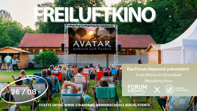 Freiluftkino im Strandbad : AVATAR