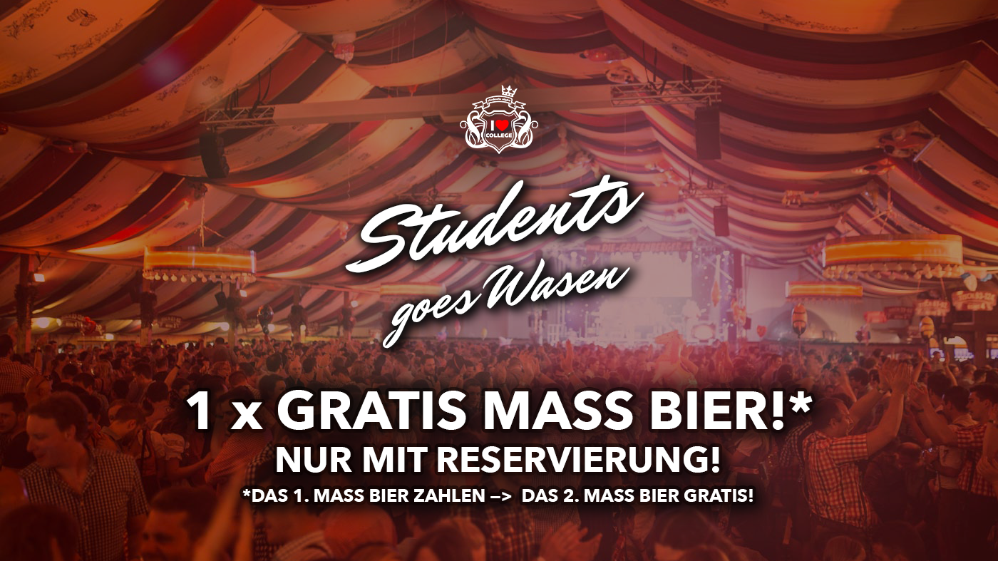 (SOLD OUT) Students goes Wasen - So. 04.10.26 @ Wasenwirt