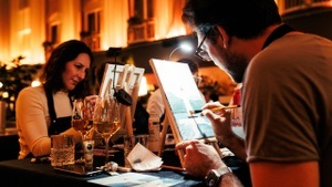 Tipsy and Artsy: Kunst- und Trinkabend