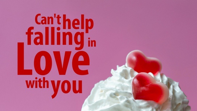 Can't help falling in love with you