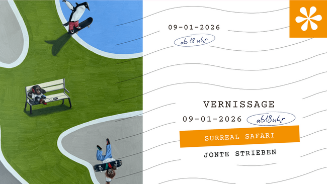Vernissage // SURREAL SAFARI - Jonte Strieben