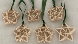 Kreatives Flechten zum Advent