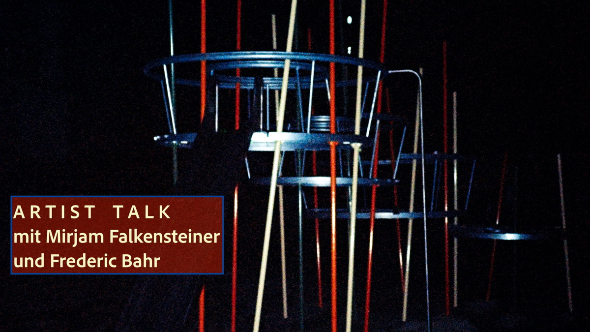 ARTIST TALK anlässlich der Ausstellung "Within a Margin" mit Mirjam Falkensteiner und Frederic Bahr