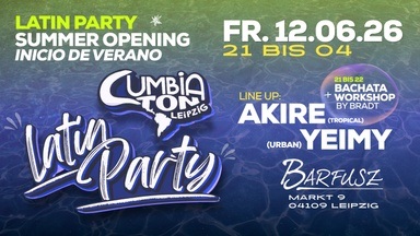Cumbiaton Leipzig 🪩 Leipzig's Latin Party  ☀️ Inicio de Verano ☀️