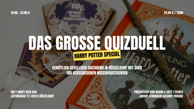 Das große Quizduell – Harry Potter Special in Düsseldorf