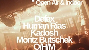 Scholli x Upstairs. OPEN AIR & INDOOR