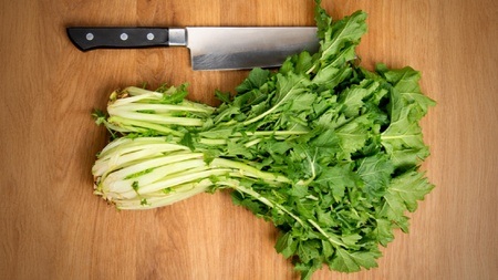 Traditionelles Stielmusessen