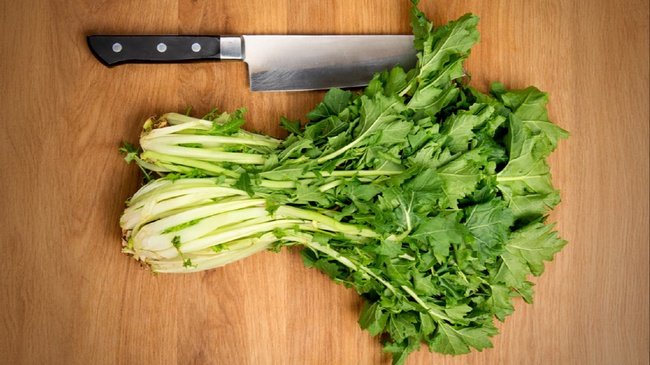 Traditionelles Stielmusessen