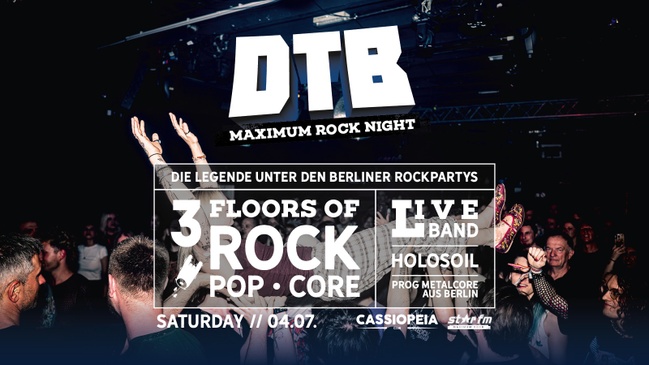 DTB Maximum Rock Night mit HOLOSOIL
