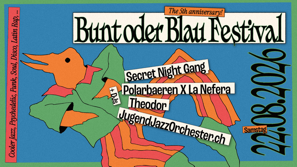 Bunt oder Blau Festival 2026