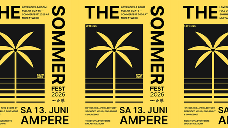 The Sommerfest 2026 → Hip Hop, R&B, Afro & Edits im Muffatwerk München