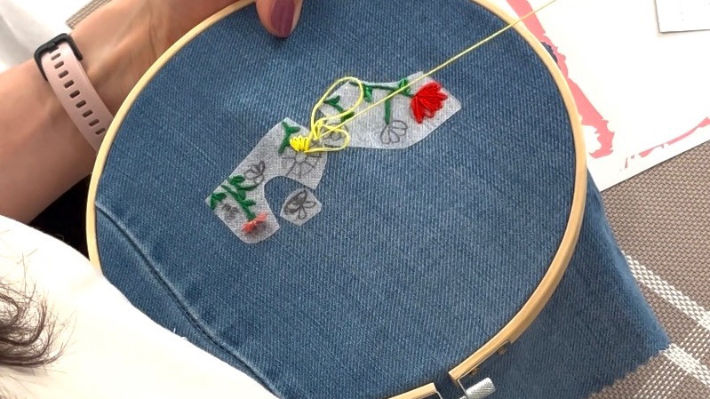 SIP & STICK- Denim Stickerei Workshop