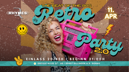 Retro Party 2.0 - The Beat Of The 80s