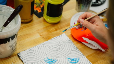 Wine and Paint: Strukturbilder