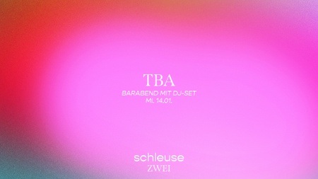 Barabend mit DJ-Set – tba