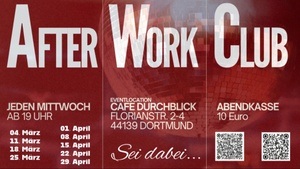 AfterWorkClub mit House, Pop und Rock!