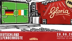 Public Viewing im GLORIA: Deutschland - Elfenbeinküste