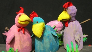 Kroberto das komische Huhn