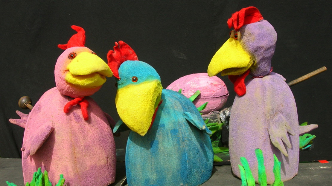 Kroberto das komische Huhn