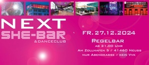 SHE-BAR & Danceclub - die Frauenparty in Neuss (Krefeld, Düsseldorf, Köln, NRW)