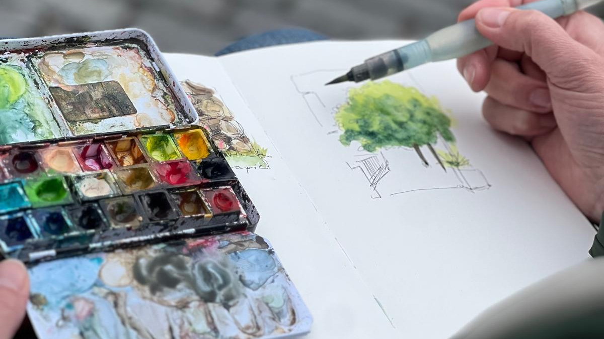 Titelbild der Veranstaltung URBAN SKETCHING