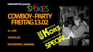 SPÖKES COWBOY-PARTY by HandundFuss