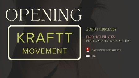 HOT PILATES SPECIAL: KRAFTT STUDIO OPENING