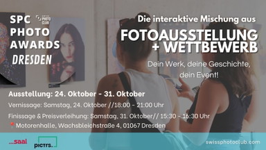 SPC Photo Awards Dresden Oktober 2026